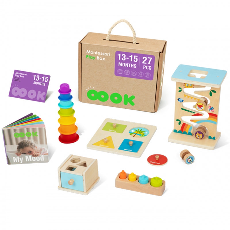 TOOKY TOY Speelgoed Box voor 13 - 15 Maanden - XXL