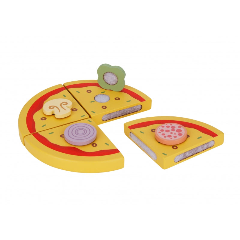 TOOKY TOY Speelgoed Pizzeria Houten Pizzaoven Accessoires