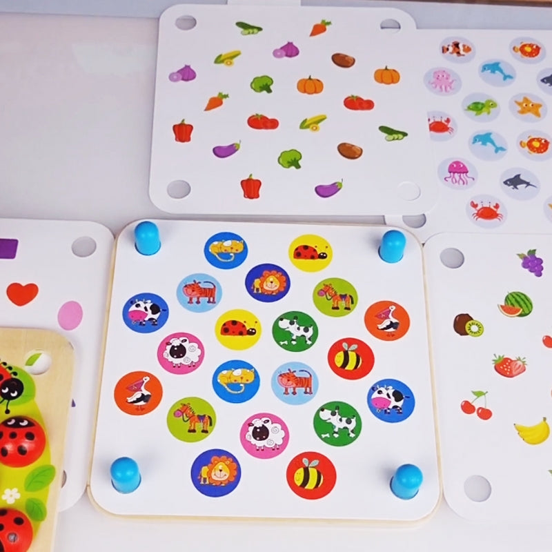 WOOPIE Houten Lieveheersbeestje Memory Spel