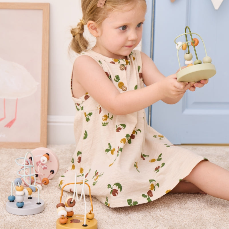 VIGA PolarB Houten Handzame Labyrint Rijgloop Motorische Speelgoed 1 stuk