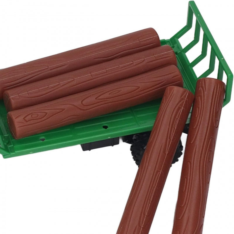 WOOPIE RC (boerderij) Tractor met Aanhanger en Afstandsbediening, Schaal 1:24