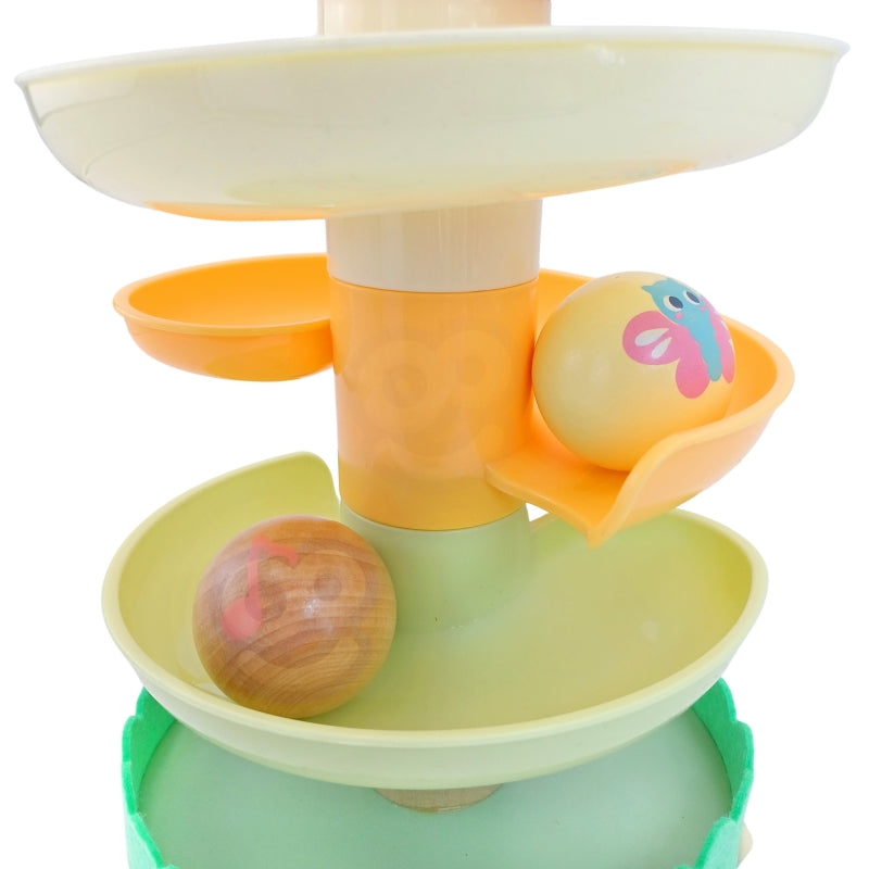 WOOPIE Houten ballen toren Sensorisch Educatief 6 stuks