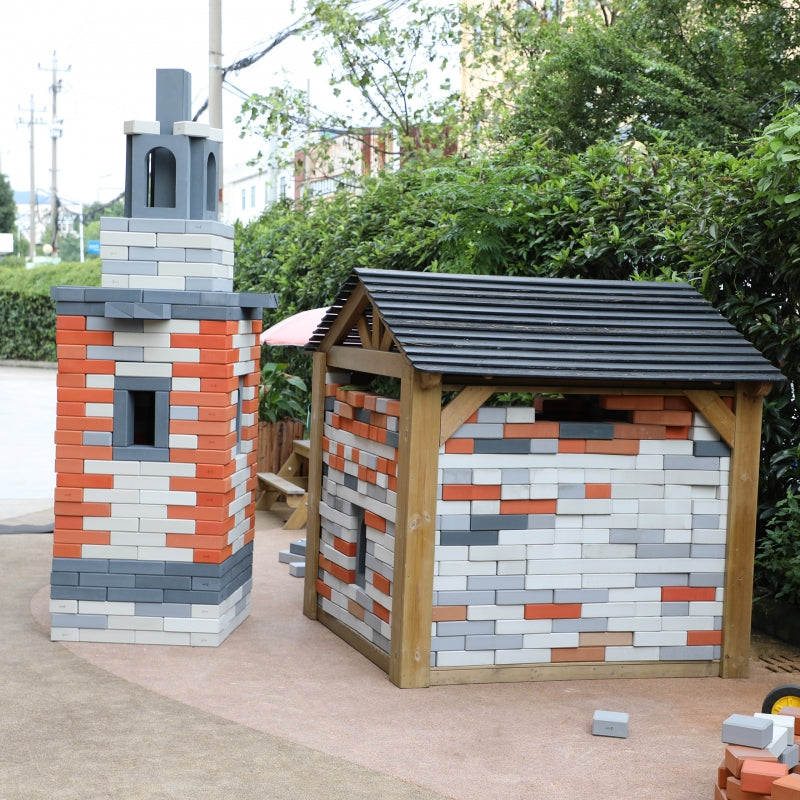 CLASSIC WORLD Mega Bouwstenen - EVA Bricks - Zacht voor de Bouw - 90 stuks