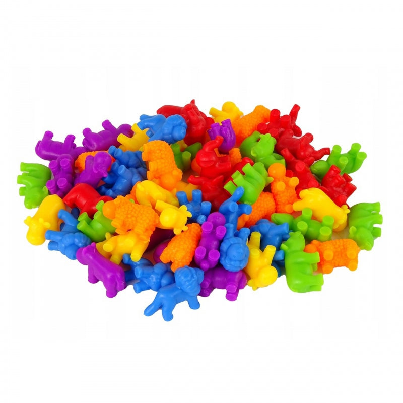WOOPIE Educatie Sorteer spel dieren 83 stuks - Montessori speelgoed