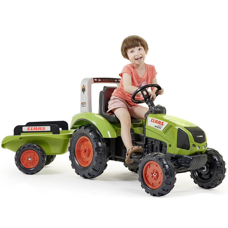 FALK Grote speelgoed Traptractor met Aanhanger – Vanaf 3 Jaar
