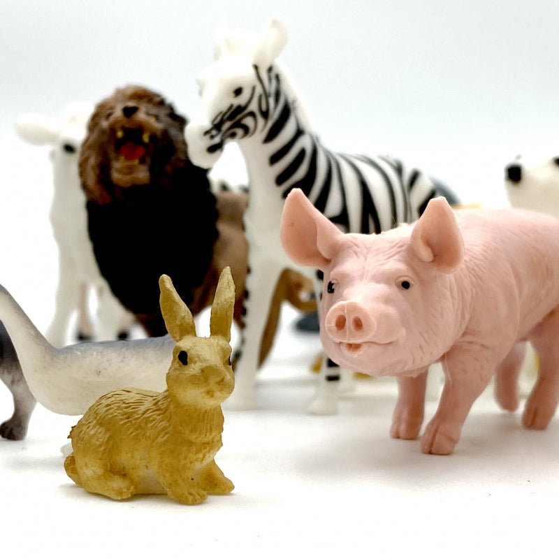 WOOPIE diverse Dieren figuren en beeldjes XXL – 58 stuks
