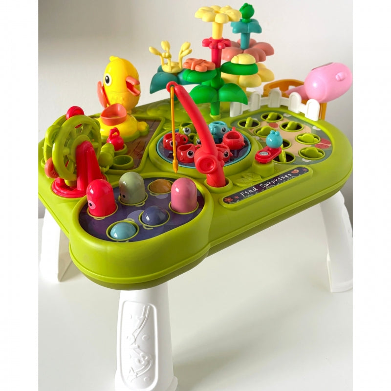 WOOPIE Interactieve Educatieve 8-in-1 speel Multitafel voor Baby's en Peuters