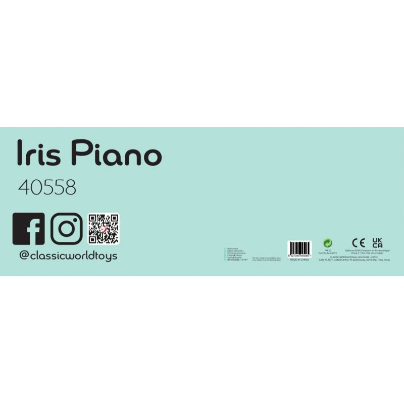 CLASSIC WORLD Muzikale Piano voor Kinderen die Leren Spelen + Boekje