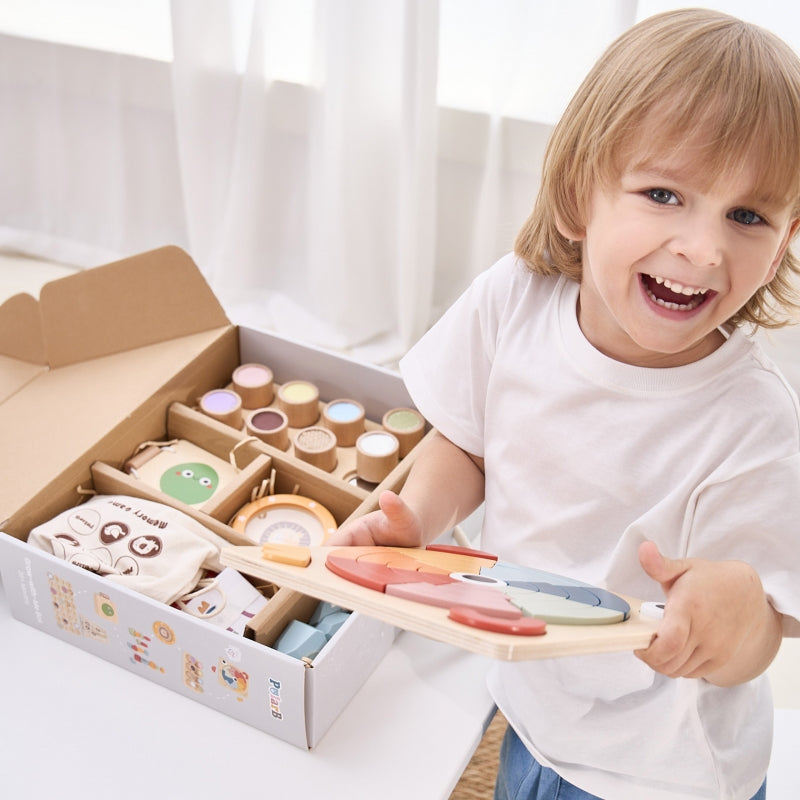 VIGA Educatieve Speelgoed Box vanaf 36 maanden