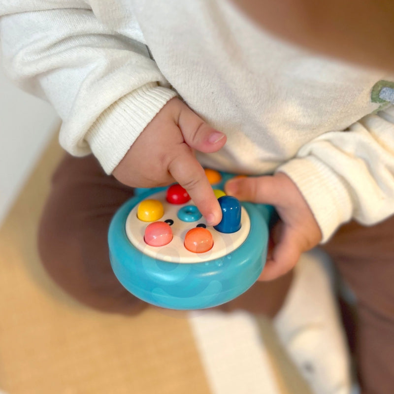 WOOPIE 2-in-1 Mollenjacht Spel - Behendigheid - Met Touw Octopus - Groen
