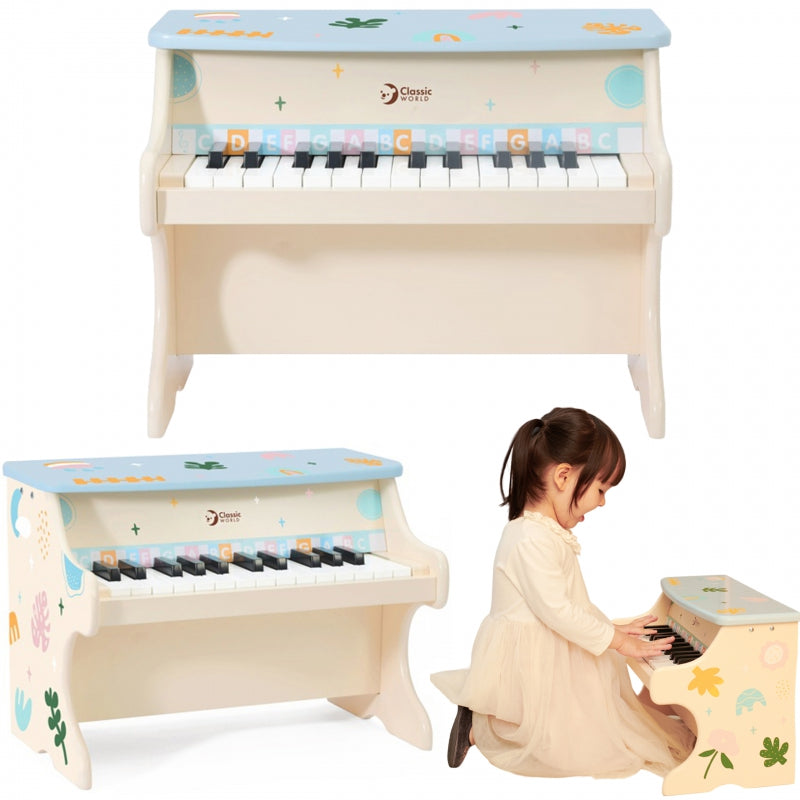 CLASSIC WORLD Muzikale Piano voor Kinderen die Leren Spelen + Boekje