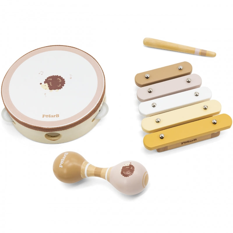 VIGA PolarB Houten Muziekinstrumentenset met Egel