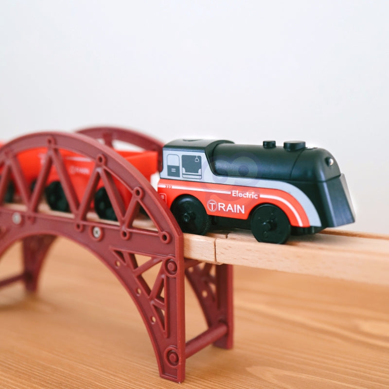 WOOPIE Elektrische Trein met Wagons op Magneet comptabel met diverse treinbanen