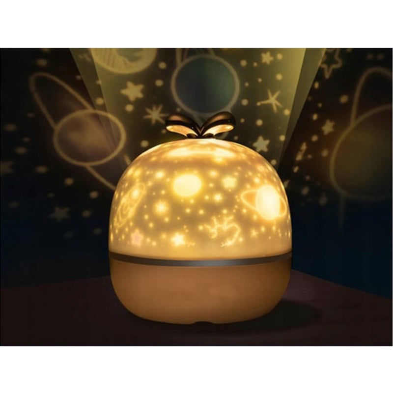 WOOPIE Sterrenprojector "Magische Dromen" voor kinderen, LED-projector met 6 standen