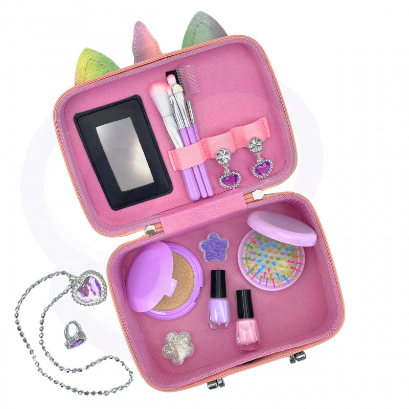 WOOPIE Speelgoed Make-up Set met XXL Beautycase en Make-up Koffer 27 stuks