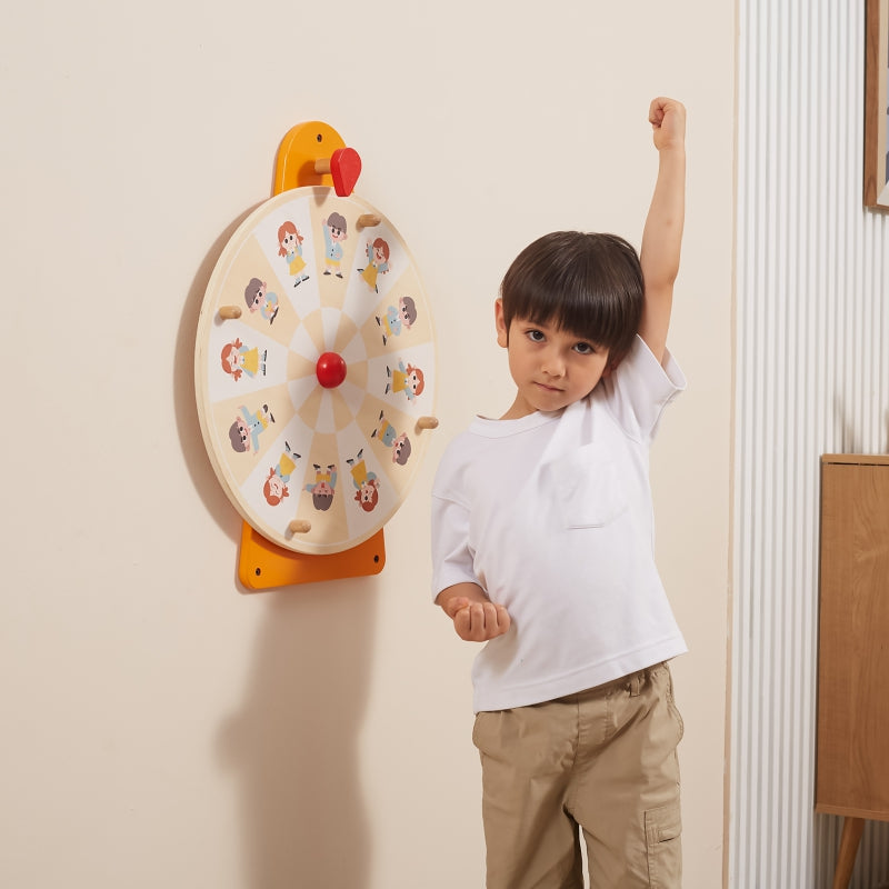 VIGA Emotie rad met FSC Certificaat - Herken emoties - Montessori speelgoed