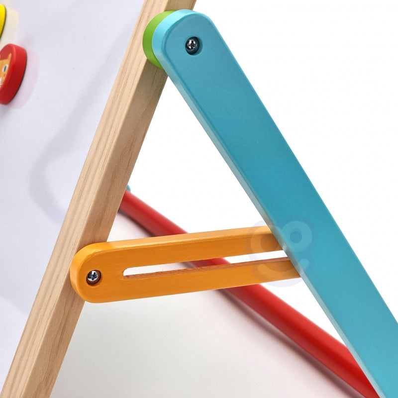 TOOKY TOY Educatief Bord 2-in-1 Magnetisch & Krijtbord voor Kinderen