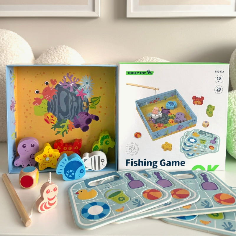 TOOKY TOY Vissen Vangen Behendigheidsspel