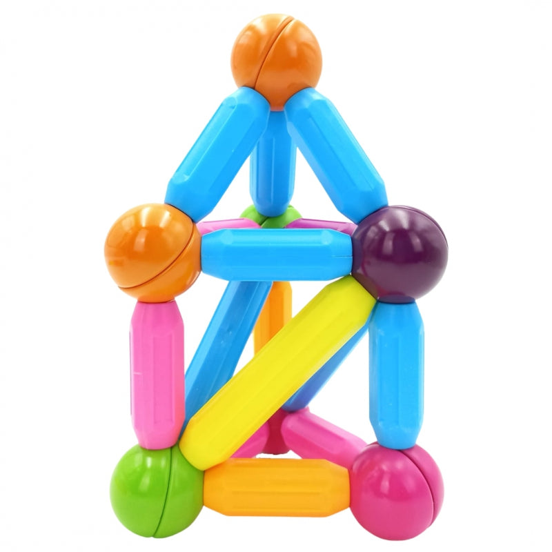 WOOPIE Magnetische Constructieblokken Educatief Groot & Dik – 38-delig