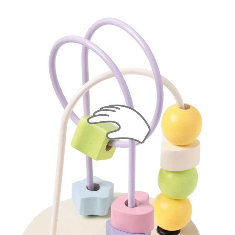 CLASSIC WORLD Pastel Speelset voor Baby's Box- Eerste Speelgoed vanaf de Geboorte