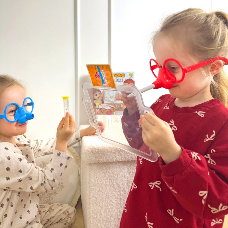 WOOPIE Teken en Raad spel - Teken met je Neus en raad het kaartje