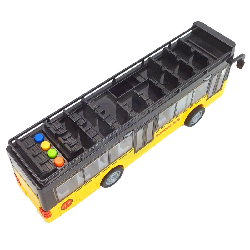 WOOPIE Speelgoed Bus met Licht en Openende Deuren