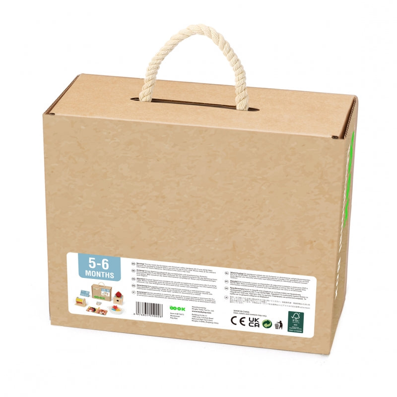 TOOKY TOY Baby Speelbox 6-in-1 voor baby's tussen de 5-6 Maanden