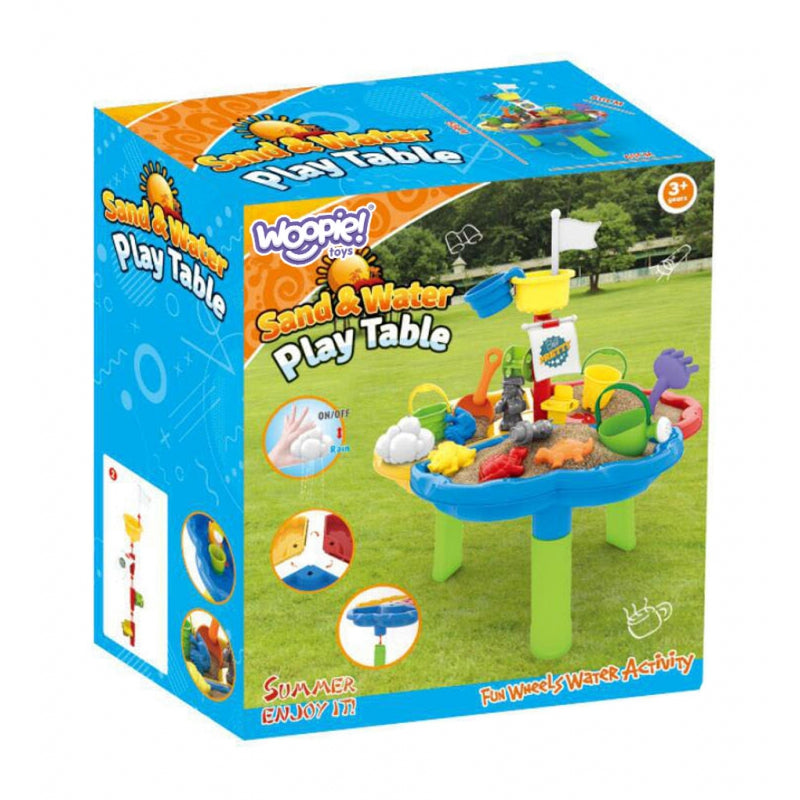 WOOPIE Speelgoed Water- en Zandtafel Piratenschip 13 stuks