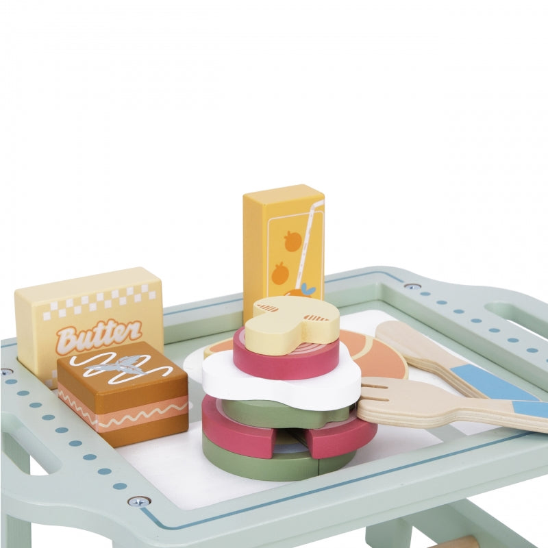 WOOPIE Ontbijt set en Restaurant met dienblad en accessoires