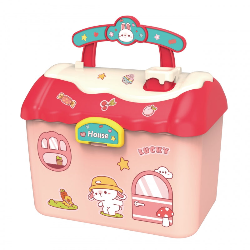 WOOPIE Speelgoed IJssalon 2-in-1 Koffer 16 stuks