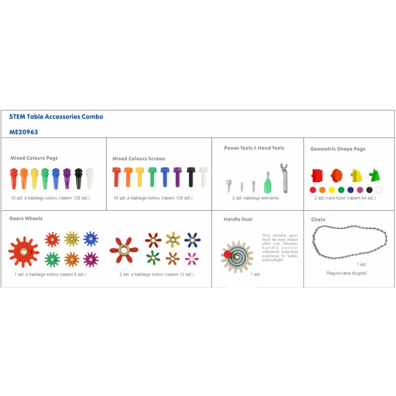 MASTERKIDZ Accessoireset Mix voor speelbord - 352 stuks
