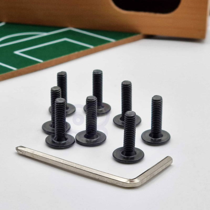 WOOPIE Mini voetbaltafel - tafelvoetbal - 36,5 x 21,5 x 9 (cm)