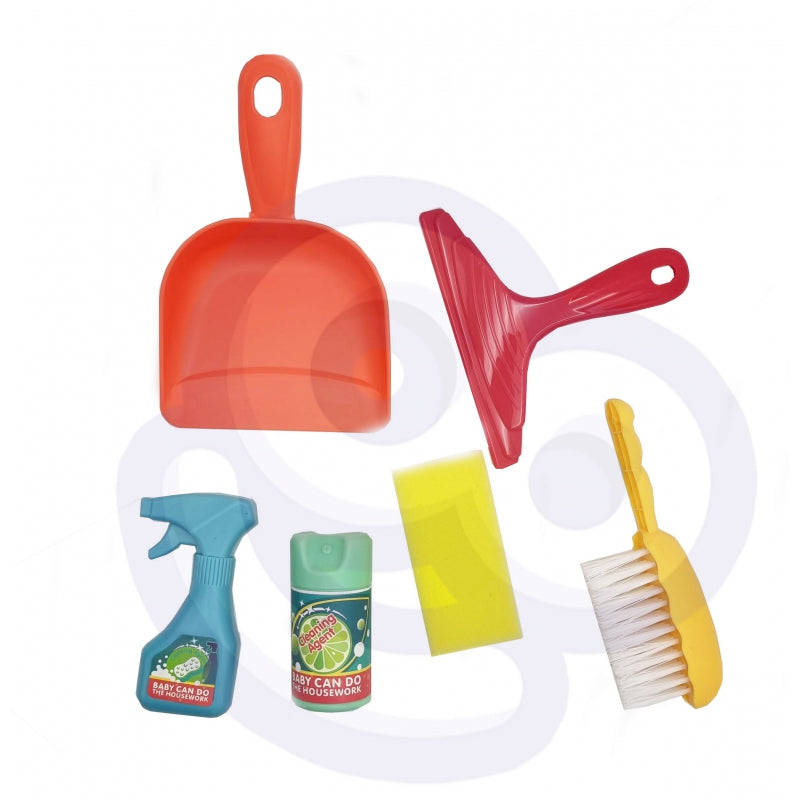 WOOPIE Speelgoed Schoonmaakset, Opruimset voor Kinderen 12 stuks