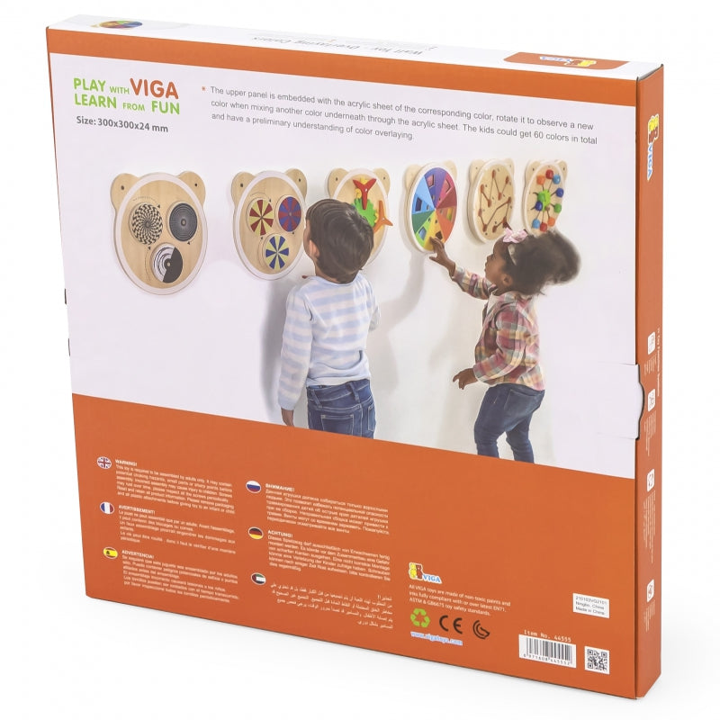 VIGA Houten Kleurenmengtabel met FSC-certificaat