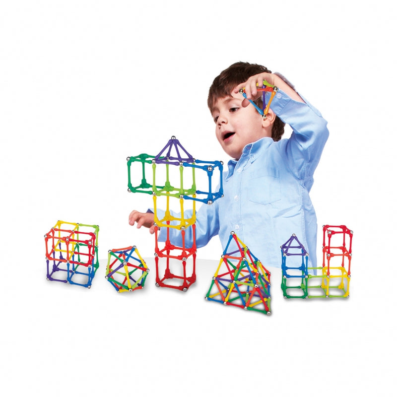 WOOPIE Magnetische Bouwstenen, Staafjes Creatieve Puzzel 110 stuks