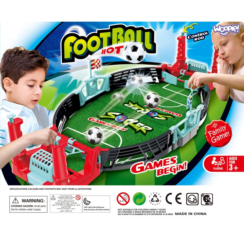 WOOPIE Mini Tafelvoetbaltafel voor kinderen vanaf 3 jaar