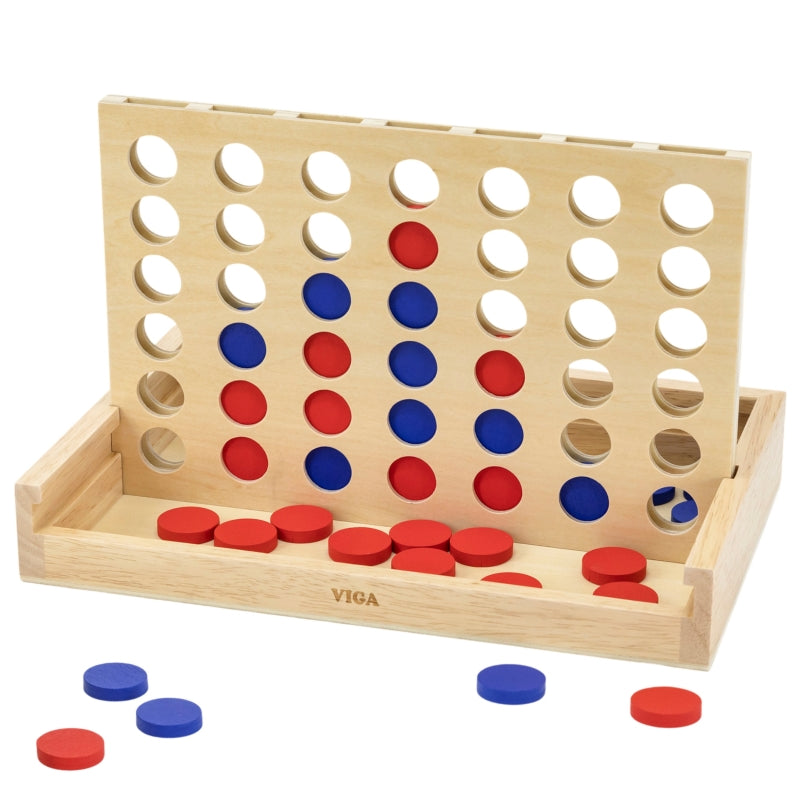 VIGA 4 op een Rij Puzzelspel