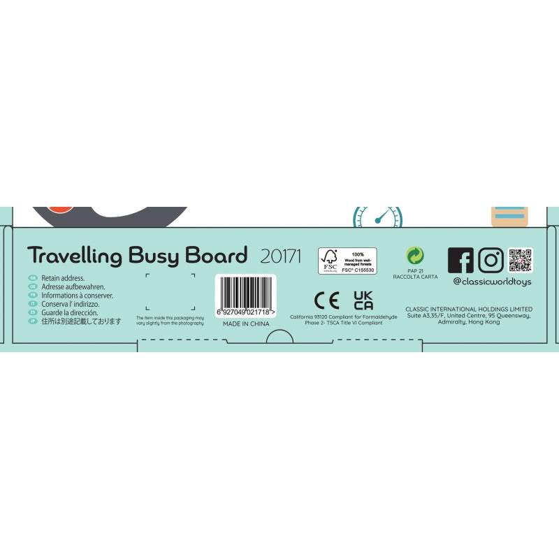 CLASSIC WORLD 6-in-1 Multifunctioneel Reis speelbord