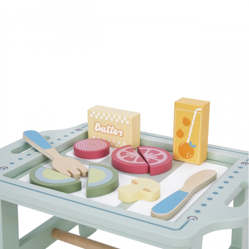 WOOPIE Ontbijt set en Restaurant met dienblad en accessoires