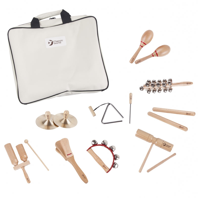 CLASSIC WORLD Muziekinstrumentenset met 9 instrumenten