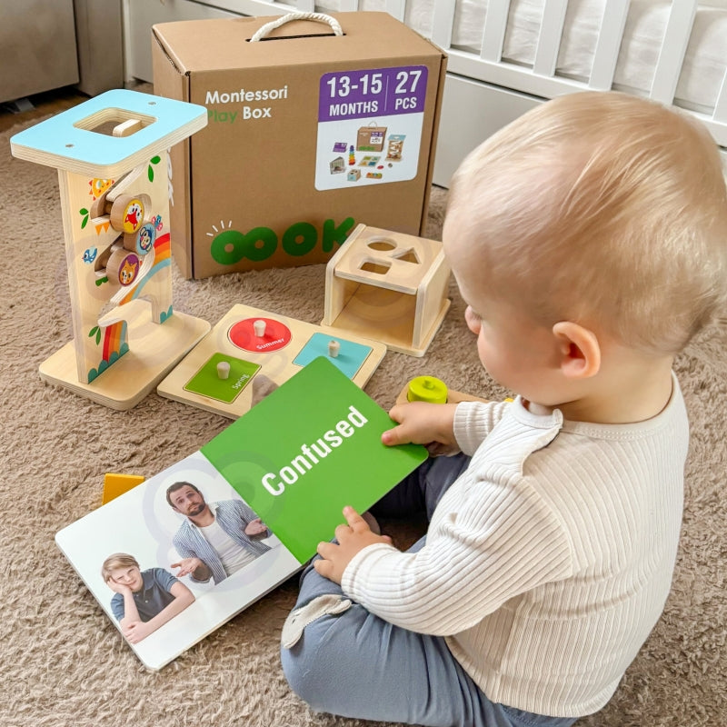 TOOKY TOY Speelgoed Box voor 13 - 15 Maanden - XXL