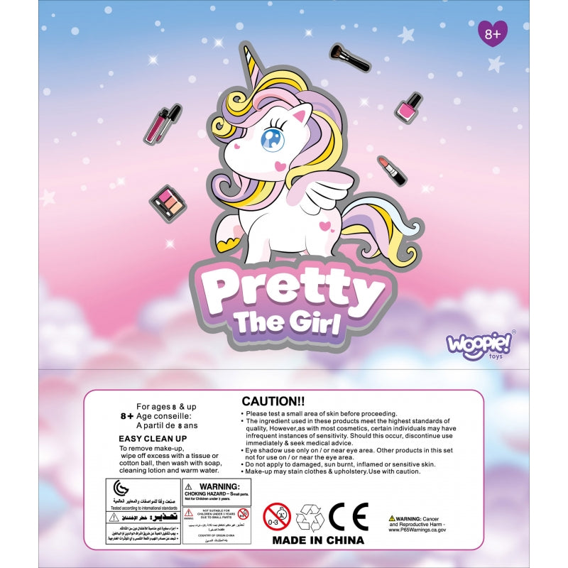 WOOPIE Speelgoed Make-up Set met XXL Beautycase en Make-up Koffer 27 stuks