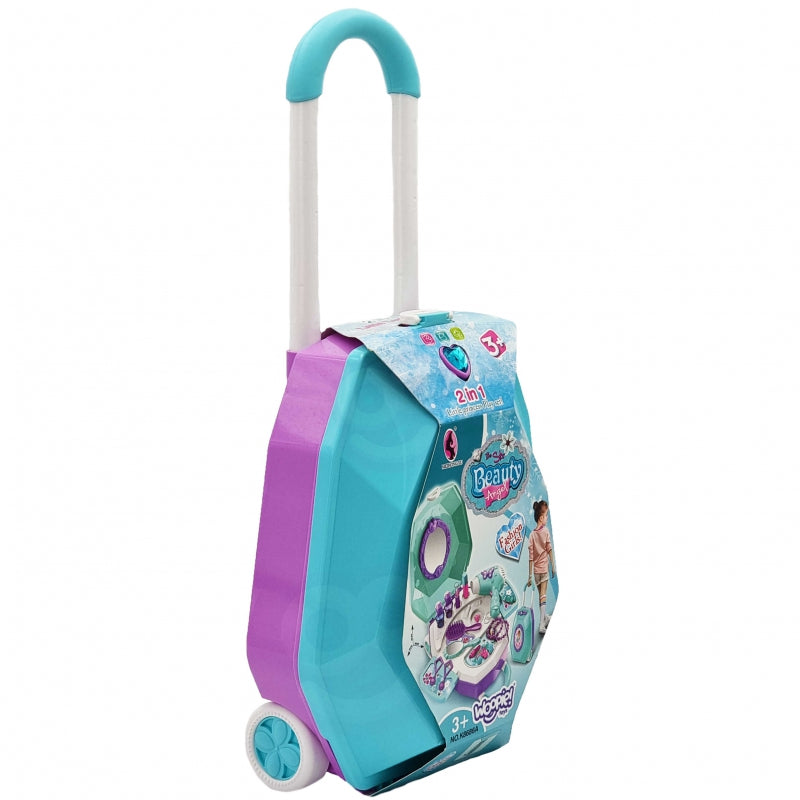 WOOPIE 2-in-1 Speelgoed Schoonheidssalon in een Koffer