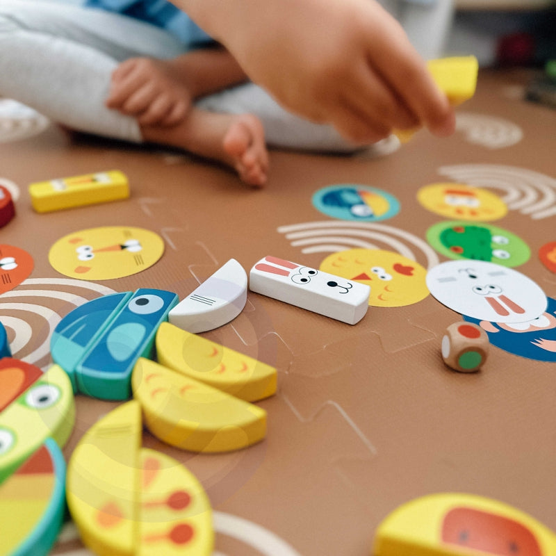 TOOKY TOY Blokken Dieren Behendigheidsspel - FSC-certificaat