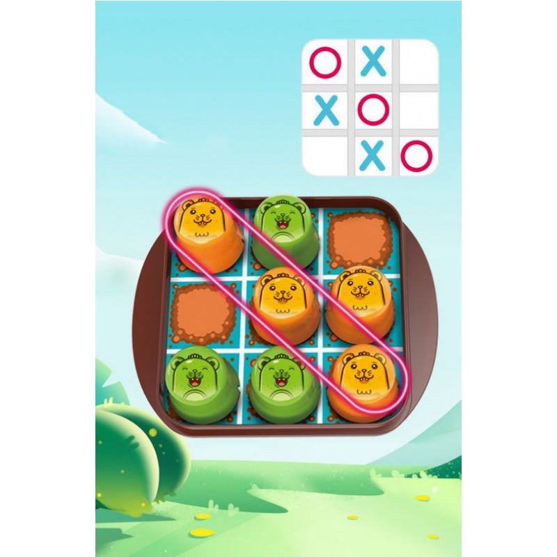 WOOPIE IQ Educatief Patroon spel - Strategie Spel - 2-in-1 leg spel