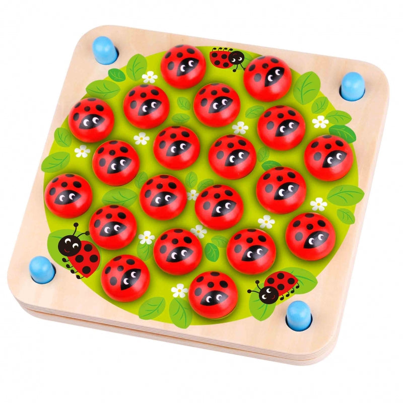 WOOPIE Houten Lieveheersbeestje Memory Spel