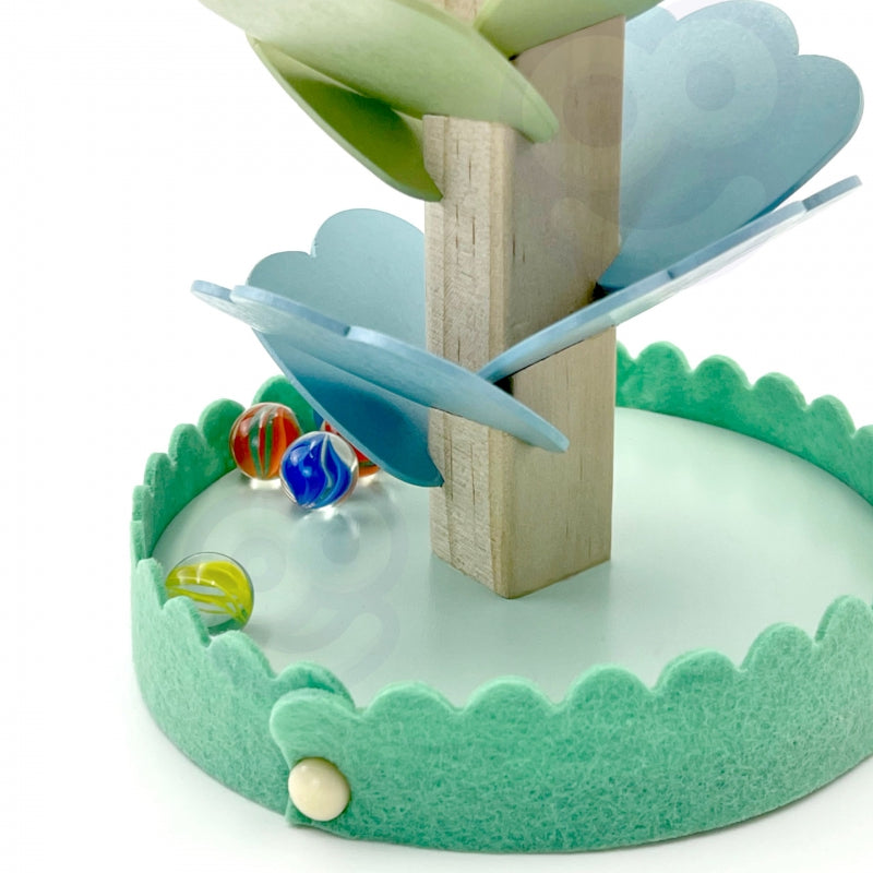 TOOKY TOY Houten knikkerbaan - Spiraaltoren