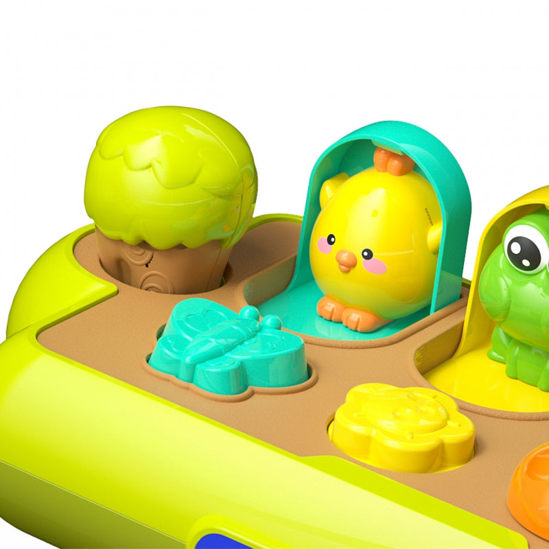 WOOPIE BABY Educatief Speelgoed Pop-up Dieren Gelukkige Boerderij