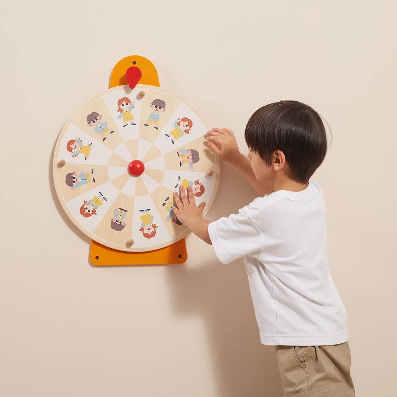 VIGA Emotie rad met FSC Certificaat - Herken emoties - Montessori speelgoed