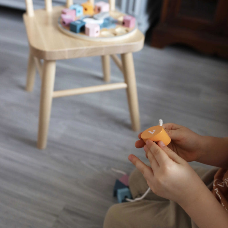 VIGA PolarB Klok Rijgspel Montessori
